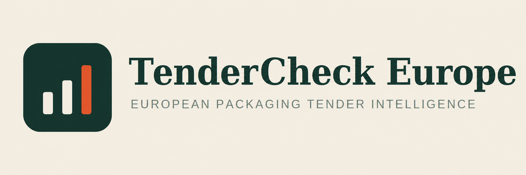 TenderCheck Europe — European Packaging Tender Intelligence